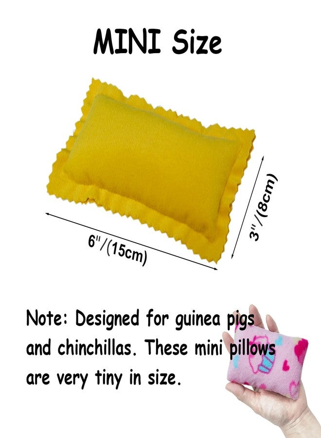 RIOUSSI Set of 4 Cozy Mini Pet Pillows for Guinea Pigs Hedgehogs Ferrets Chinchillas Bunnies Rabbits and Rats - Image 2